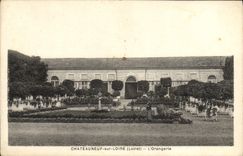 VINTAGE POSTCARD Chateauneuf On the Loire the Orangery