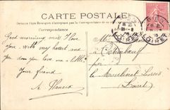 VINTAGE POSTCARD Gien Tour of the Castle dimensions prison