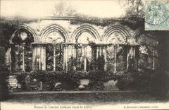 VINTAGE POSTCARD Ruins of the old royal Castle of Lorris
