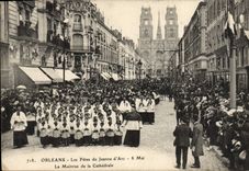 CPA Orleans Les Fetes de Jeanne d'Arc 8 Mai La maitrise de la cathedrale 
