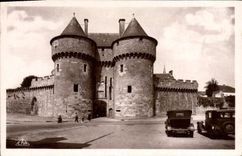 VINTAGE POSTCARD Surroundings Of Baule Guerande the Gate St Michel