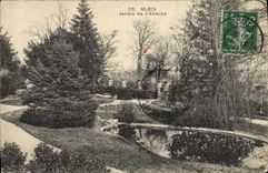 CPA Blois Jardin de l'Eveche