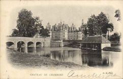 VINTAGE POSTCARD Castle De Chambord