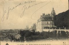 CPA Blois l'Eveche Vue prise des Jardins