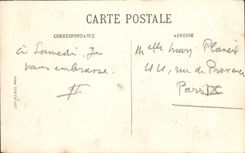 VINTAGE POSTCARD Montrichard Landscape at the edges of Expensive