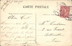 CPA Paris L'Arc des Tuileries