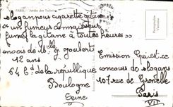 VINTAGE POSTCARD Paris the Garden of Tileries