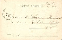 VINTAGE POSTCARD Paris Velasquez Colonnade of Louvre