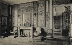 CPA Paris Salon Louis XVI Panneaux Musee des Arts Decoratits