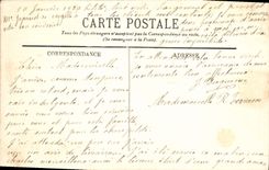 VINTAGE POSTCARD Paris the Garden of Tileries and Arc de Triomphe of the Carousel