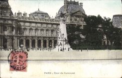 CPA Paris Cour du Carrousel