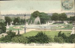 CPA Paris Jardin des Tuileries