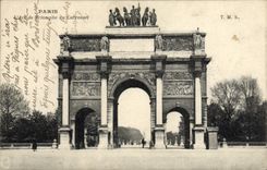 CPA Paris L'Arc de Triomphe du Carrousel