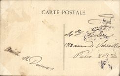 VINTAGE POSTCARD Paris Garden of Tileries When momel