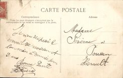 VINTAGE POSTCARD Paris Street of Rivoli