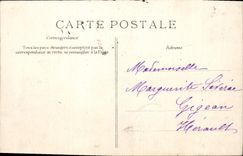 VINTAGE POSTCARD Paris Large palace of the Champs Elysées