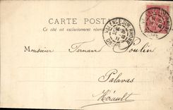 VINTAGE POSTCARD Paris the Caretaker's lodge Law courts