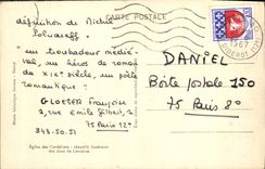 Iglesia de la POSTAL de la VENDIMIA de la cámara acorazada funeraria de Cordeliers de los duques de Lorena