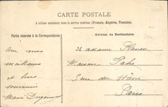 CPA Nancy Fontaine d'Amphitrite Statues en plomb de Guibal et Cyffle