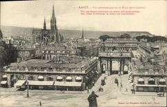 CPA Nancy Vue Panoramique sur la Place de la Carriere