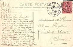 CPA Nancy Arc de Triomphe Rue Here