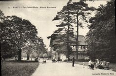 CPA Nancy Parc Sainte Marie Maison Alsacienne