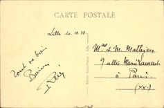 VINTAGE POSTCARD Lille the Belfry