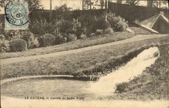CPA Le Cateau Cascade du Jardin Public
