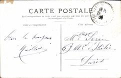 VINTAGE POSTCARD Lille the street of Inkermann