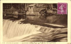 VINTAGE POSTCARD Borough of Sirod Barrace and Entree Of the Tunnel of Collecting