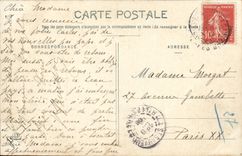 VINTAGE POSTCARD Luz Gradet House