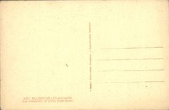 VINTAGE POSTCARD Villeneuve Avignon Overall picture and the strong Saint Andre