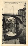 VINTAGE POSTCARD Bridge of Beauvoision the François Bridge 1st