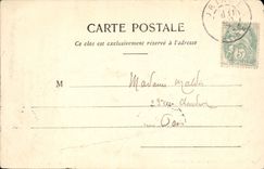 VINTAGE POSTCARD Oisans Gauchoirs and Muzelle