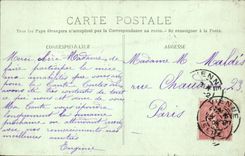 CPA Vienne Le Palais de Justice