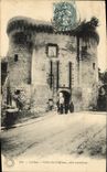 VINTAGE POSTCARD Loches Carries Castle dimensions Exterieur