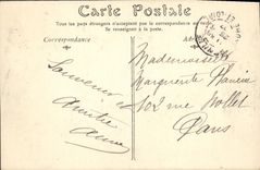 VINTAGE POSTCARD Loches the Keep Dimensions of the Duke of Alencon