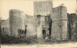 VINTAGE POSTCARD Loaches the Keep And Pits