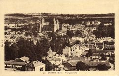 VINTAGE POSTCARD Evreux View