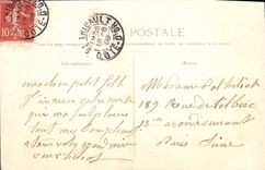 CPA St Thibault Le Portail de L'Eglise