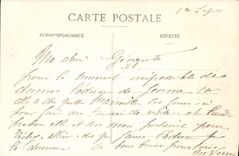 VINTAGE POSTCARD Franche Count Pittoresque Valley of Rents