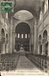 CPA St Ferjeux Besacon Interieur de la Basilique