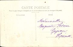 VINTAGE POSTCARD St Ferjeux Besacon Interior of the Basilica