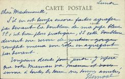 VINTAGE POSTCARD Saintes Frontage and Bell-tower of the Cathedral St Pierre