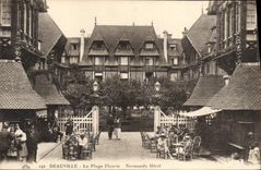 CPA Deauville La Plage Fleurie Normandy Hotel