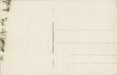 POSTAL Deauville de la VENDIMIA el hoc deseada calle florecida de la playa en resorte