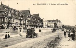 CPA Deauville Le Casino et le Normandy Hotel