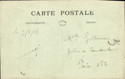 VINTAGE POSTCARD Holy Aubin on Sea After Midday of September