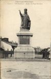 CPA Cantal Aurillac Statue du Pape Gerbert