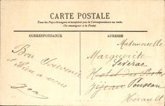 CPA Marseille Le boulevard Dugommier Tramway